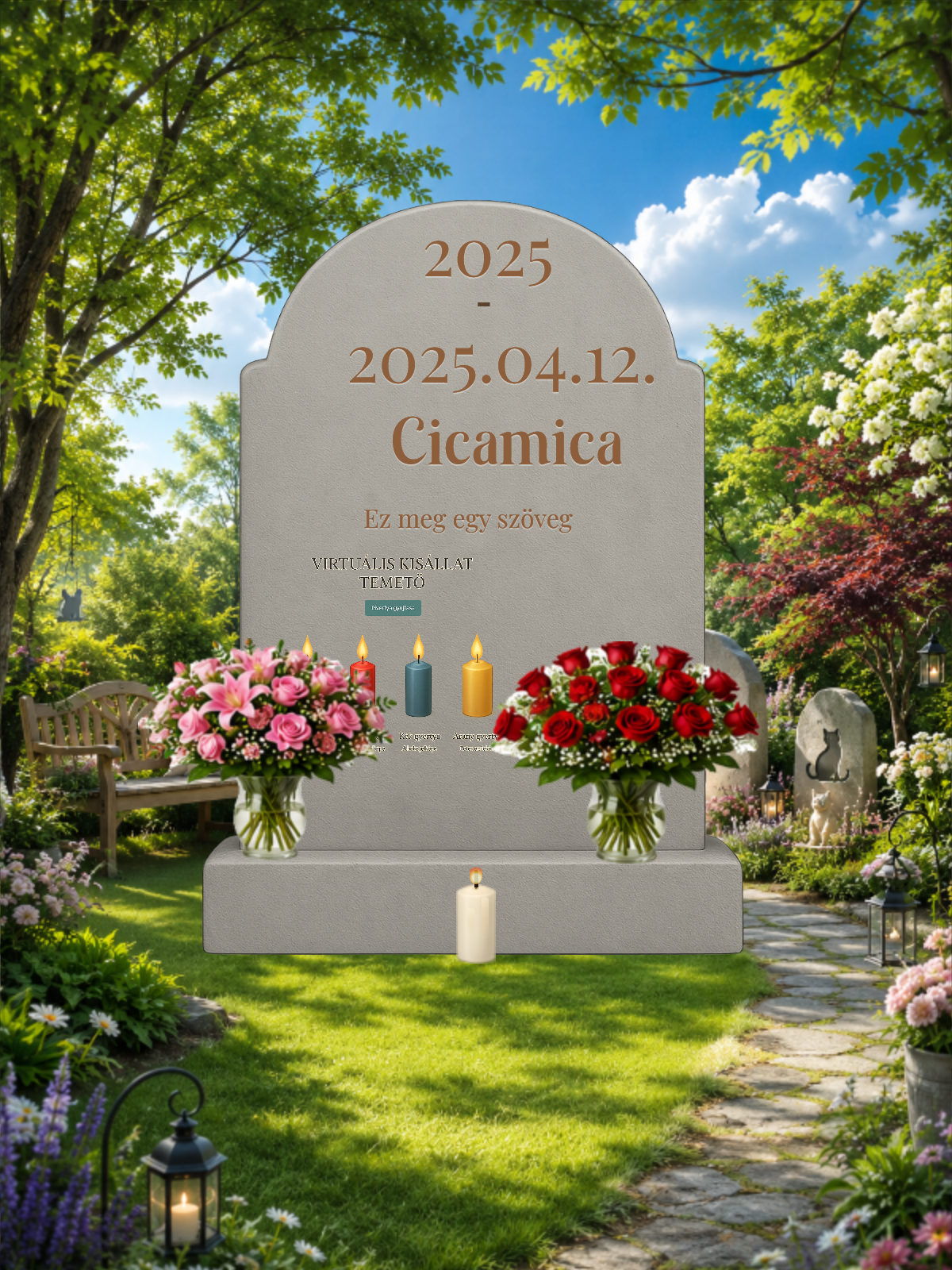 Cicamica emlékhelye