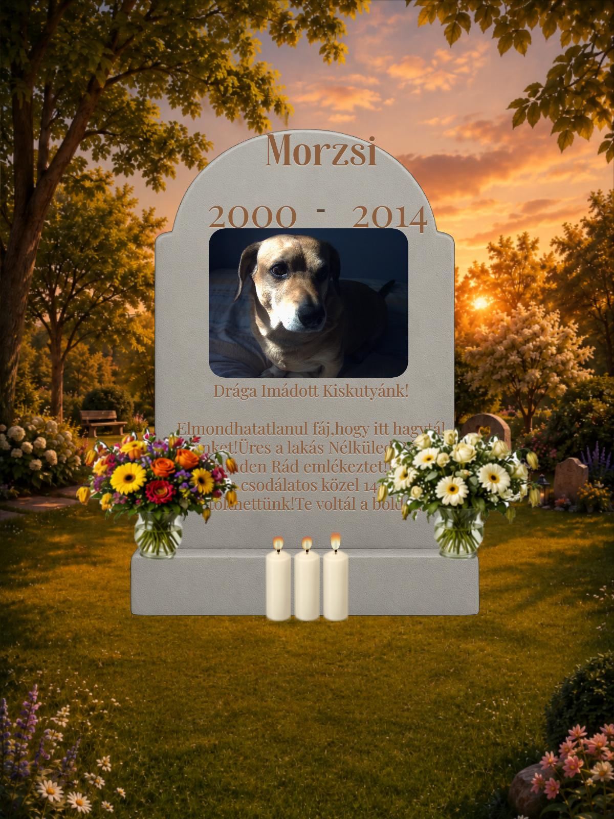 Morzsi emlékhelye