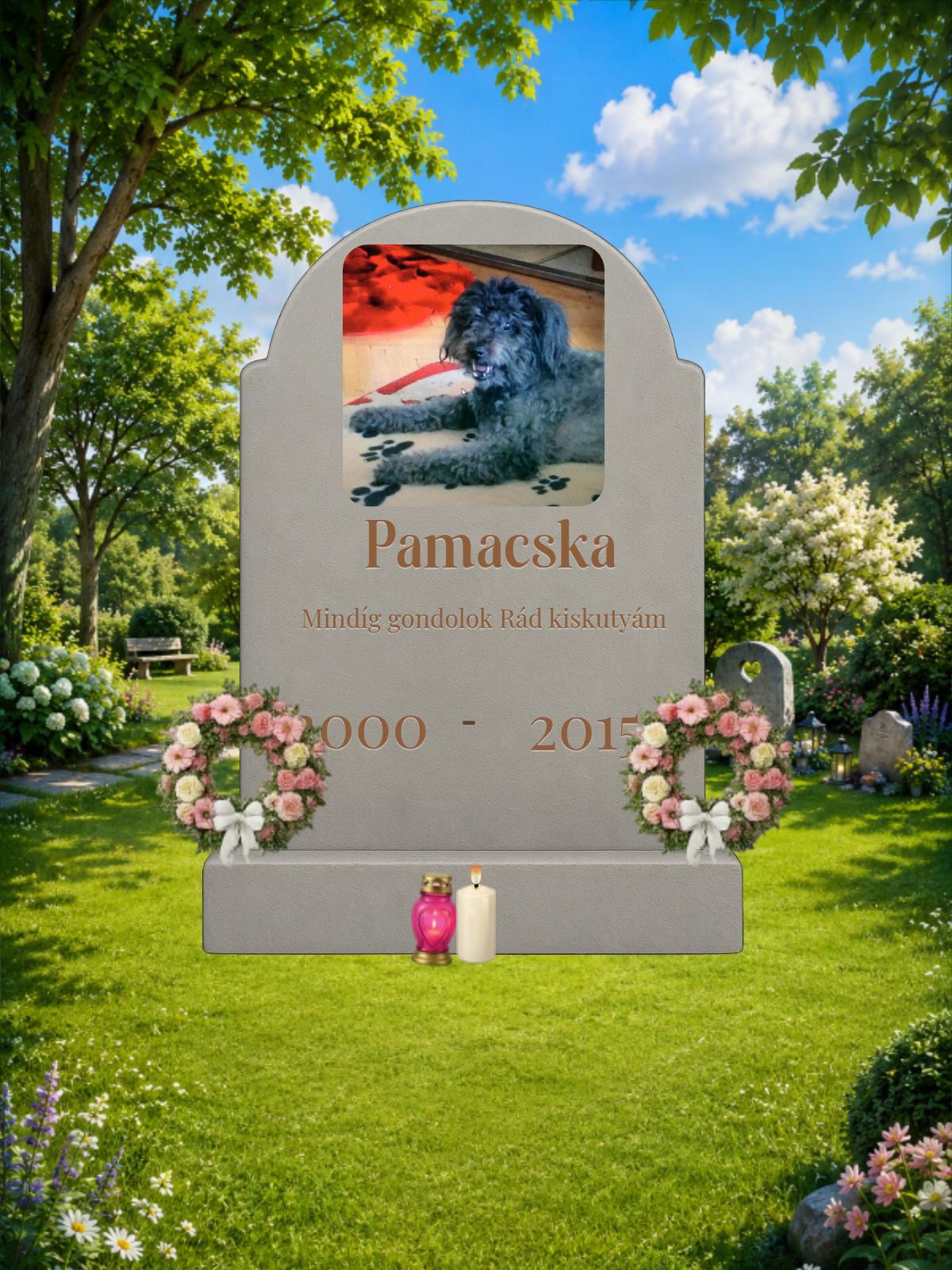 Pamacska emlékhelye