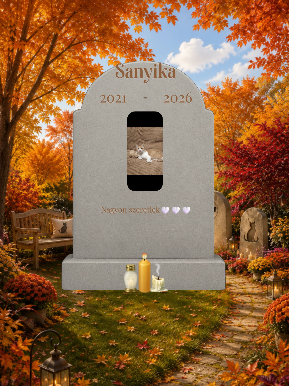 Sanyika emlékhelye